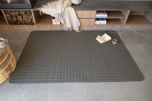 Large Forrest Family Quilted Play and Earthing Mat